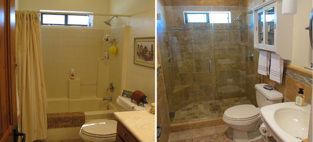 Bathroom Remodeling Before After Owings Mills MD