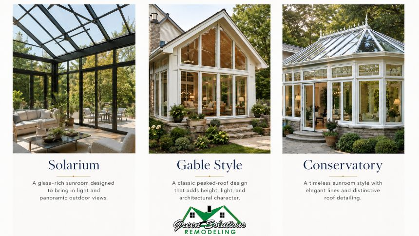 3 large sunroom additions Baltimore county MD
